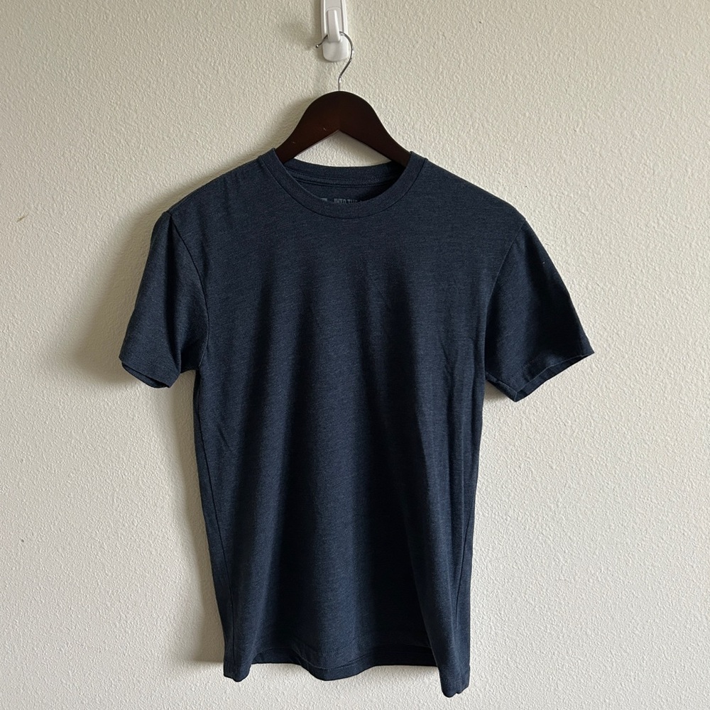 Men's ‘Into The AM’ Short Sleeve T-Shirt - Dark Heather Navy